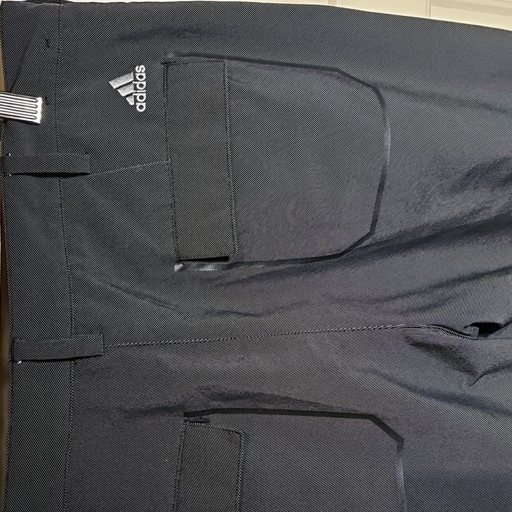 ADIDAS- MEN'S PERFORMANCE GOLF PANTS SIZE 34X34L charcoal-Grey - Picture 5 of 8